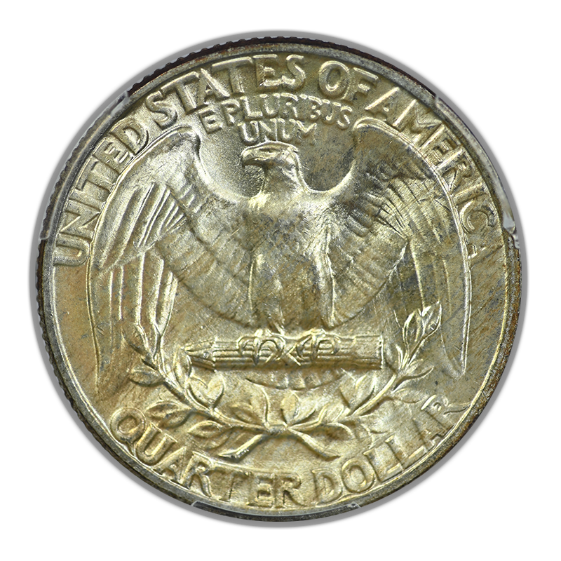 1940 Washington Quarter 25C PCGS MS66