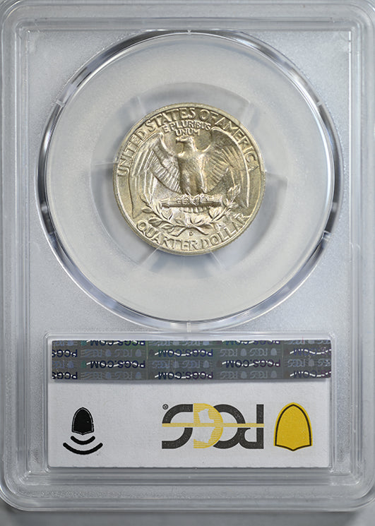 1951-D Doubled Die Obverse Washington Quarter 25C PCGS MS65