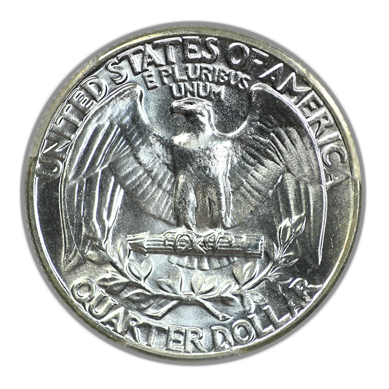 1963 Doubled Die Obverse Washington Quarter 25C PCGS MS64 - DDO, FS-101