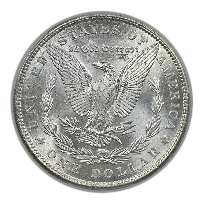 1886 Morgan Dollar $1 PCGS MS65