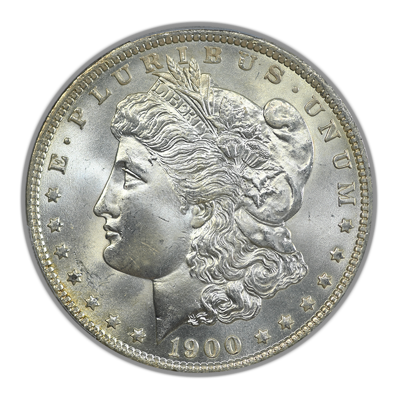 1900-O Morgan Dollar $1 PCGS MS65+
