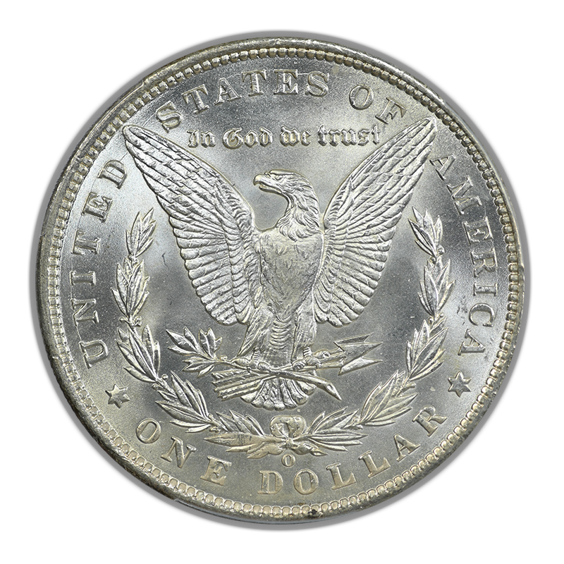 1900-O Morgan Dollar $1 PCGS MS65+
