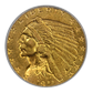 1911-D Indian Head Gold Quarter Eagle $2.50 PCGS AU50 CAC - Strong D