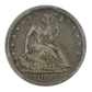 1842-O Liberty Seated Half Dollar 50C PCGS F12 - Medium Date, Reverse of 1842