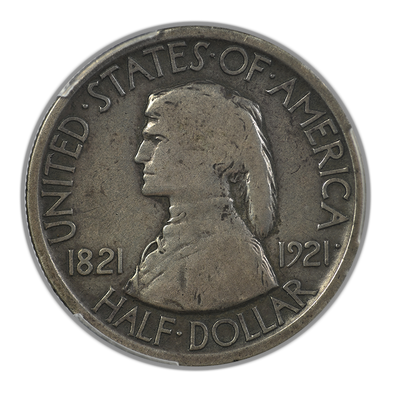 1921 Missouri Classic Commemorative Half Dollar 50C PCGS VG10 - Lowball