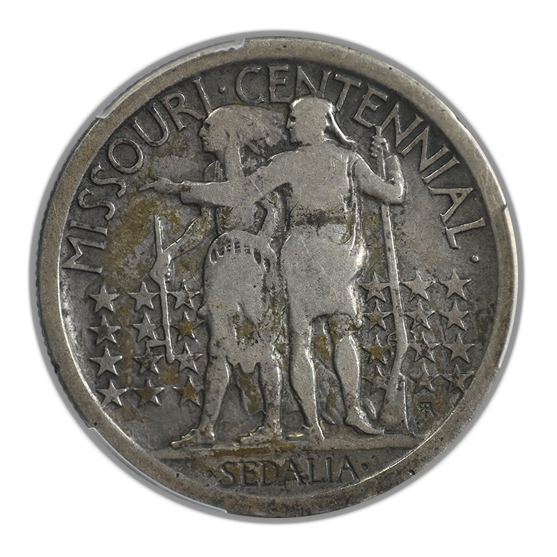 1921 Missouri Classic Commemorative Half Dollar 50C PCGS VG10 - Lowball