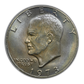 1973 Clad Eisenhower Ike Dollar $1 PCGS MS63 - TONED!