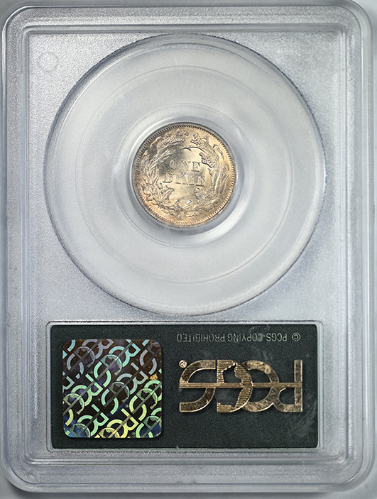 1875-S Liberty Seated Dime 10C PCGS MS62 OGH Reverse Slab