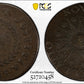1785 Nova Constellatio Copper Colonial 1/2P Half Penny PCGS VF35 - Pointed Rays