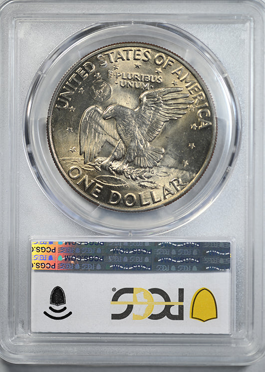 1972-D Clad Eisenhower Ike Dollar $1 PCGS MS64 CAC