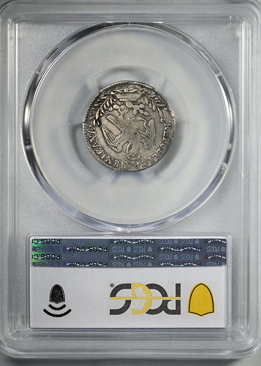 1833/2-Zs OM Mexico Real PCGS VF25