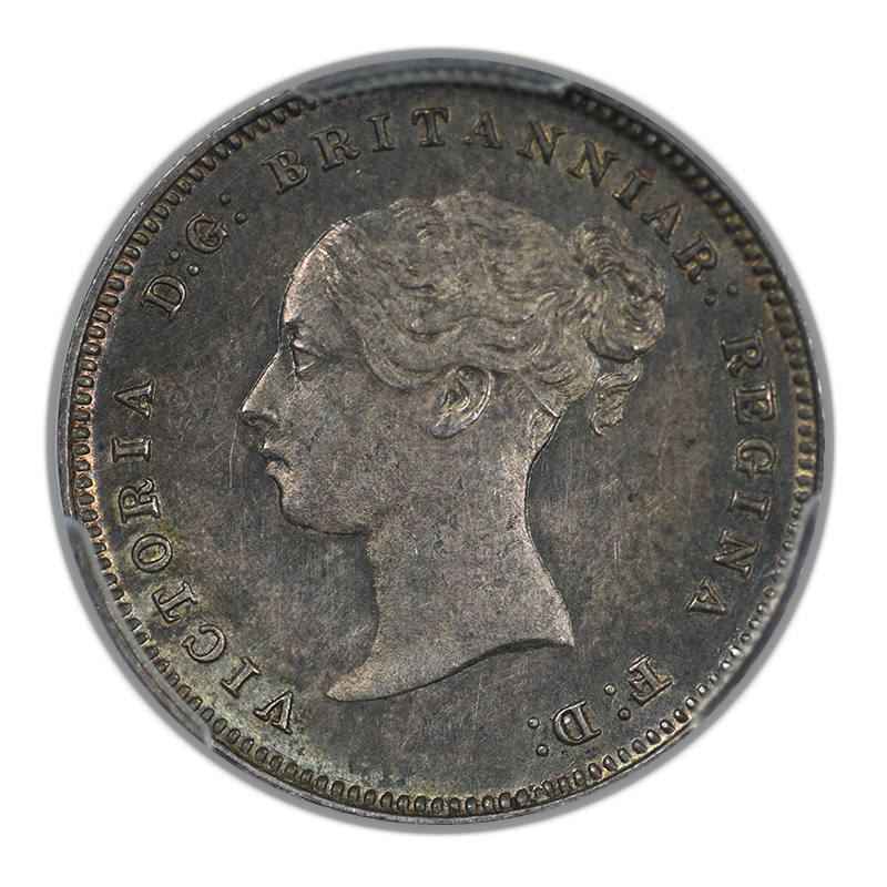 1882 Great Britain 4D Mdy Fourpence Maundy PCGS PL63 - Prooflike