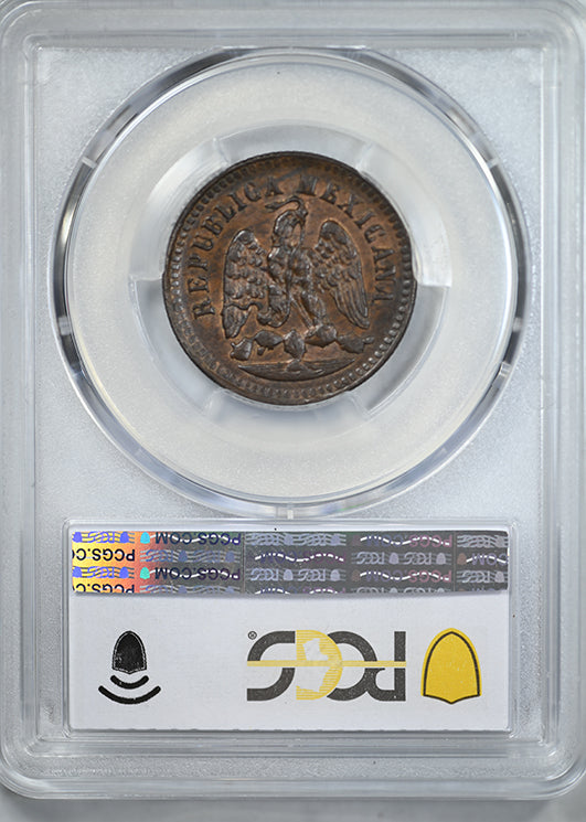 1889-Mo Mexico 1C Centavo PCGS MS63BN