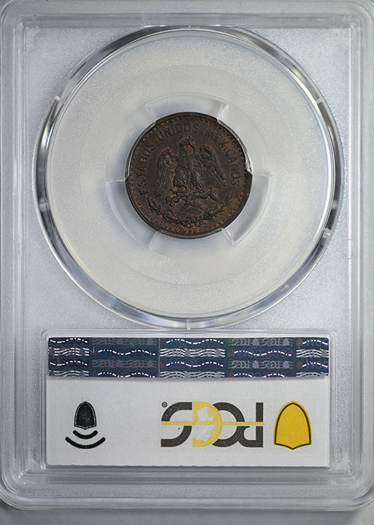 1906-Mo Mexico 1C Centavo PCGS MS62BN - Narrow Date
