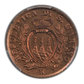 1935-R San Marino 5C Centesimi PCGS MS66RB - TOP POP!