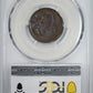 1926-R Italy 10C Centesimi Honeybee on Flower PCGS MS62BN - TONED!