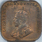 1920 Straits Settlements 1C Cent PCGS MS63RB - TONED!