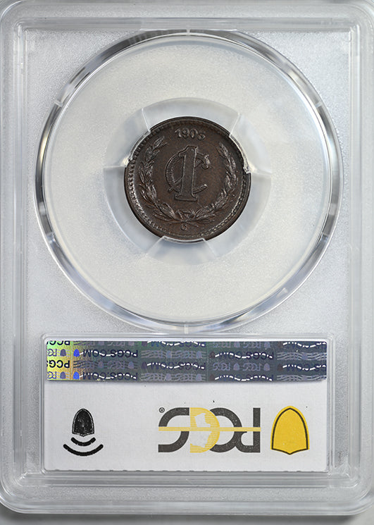 1903-C Mexico 1C Centavo PCGS MS63BN KM-394