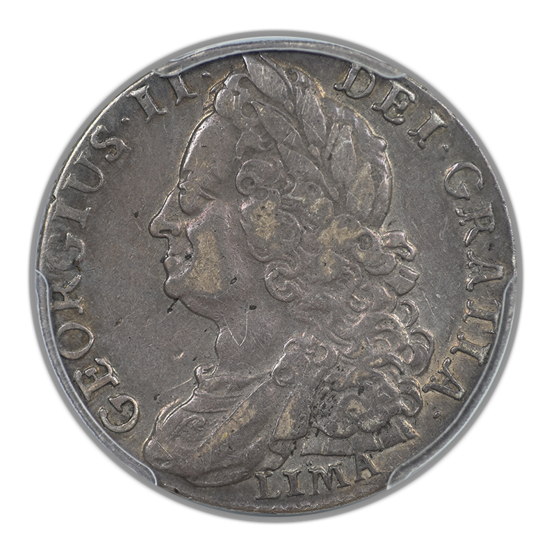 1745 Great Britain Shilling PCGS XF45 S-3703 LIMA
