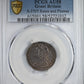 1728 Great Britain 6D Pence Sixpence PCGS AU58 S-3707 Roses and Plumes