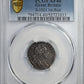 1696-E Great Britain 6D Pence Sixpence PCGS XF40 S-3523 1st Bust