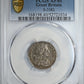 1681 Great Britain 6D Pence Sixpence PCGS XF40 S-3382 - TONED!