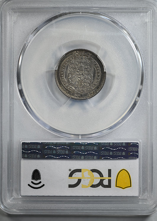 1825 Great Britain 6D Pence Sixpence PCGS AU50 S-3814 Laur Head