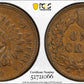 1873 Indian Head Cent 1C PCGS AU55 - Open 3