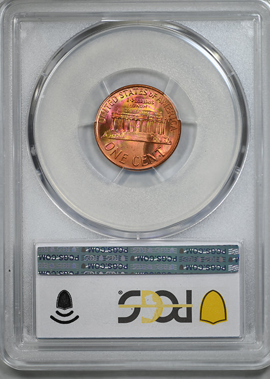 1962 Lincoln Memorial Cent 1C PCGS MS65RD - TONED!