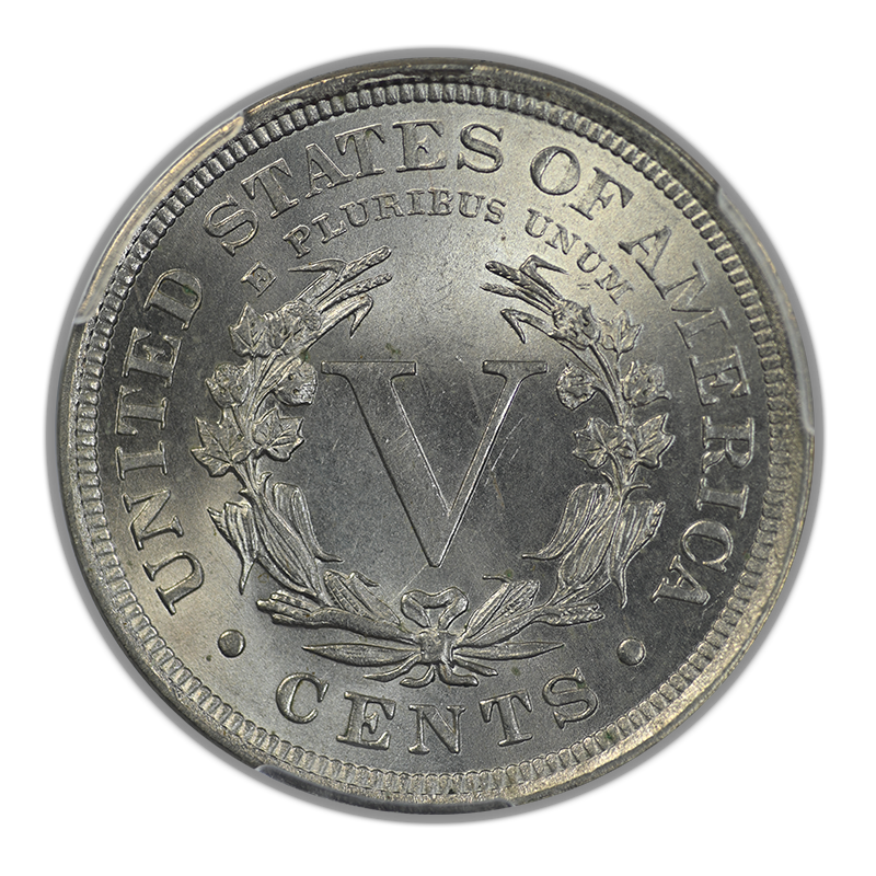 1899 Liberty V-Nickel 5C PCGS MS65+