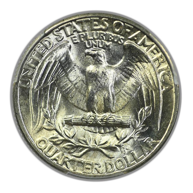1939 Washington Quarter 25C PCGS MS66