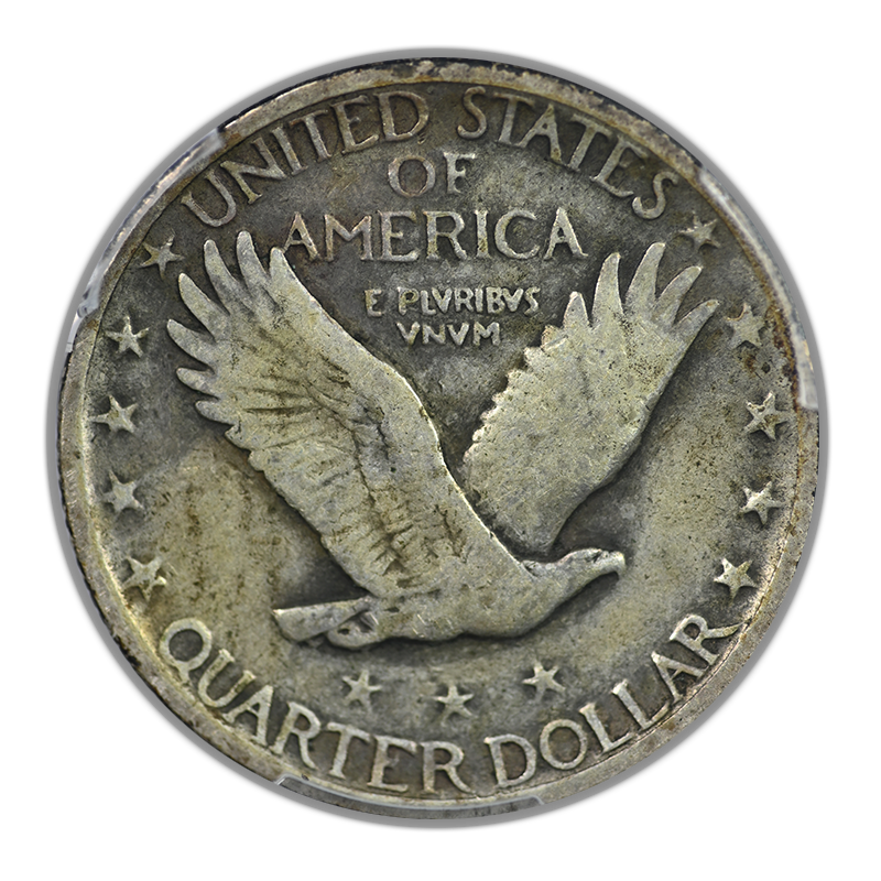 1919-S Standing Liberty Quarter 25C PCGS VG08