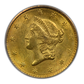 1851 Type 1 Liberty Head Gold Dollar G$1 PCGS MS63 OGH