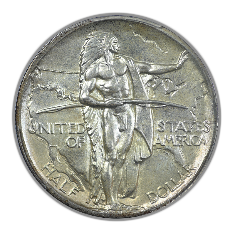 1938-S Oregon Trail Classic Commemorative Half Dollar 50C PCGS MS66 CAC