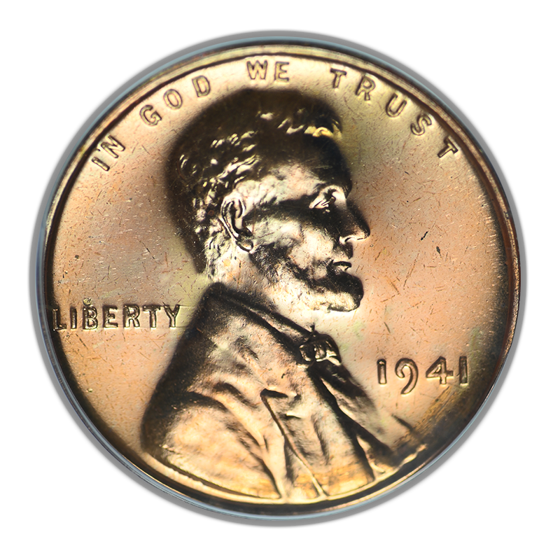 1941 Proof Lincoln Wheat Cent 1C PCGS PR66RD CAC OGH