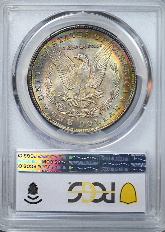1889 Morgan Dollar $1 PCGS MS64 - TONED!