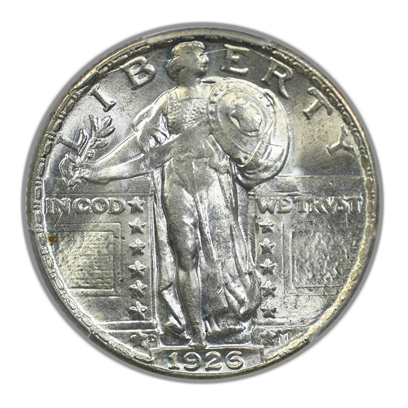 1926-D Standing Liberty Quarter 25C PCGS MS65
