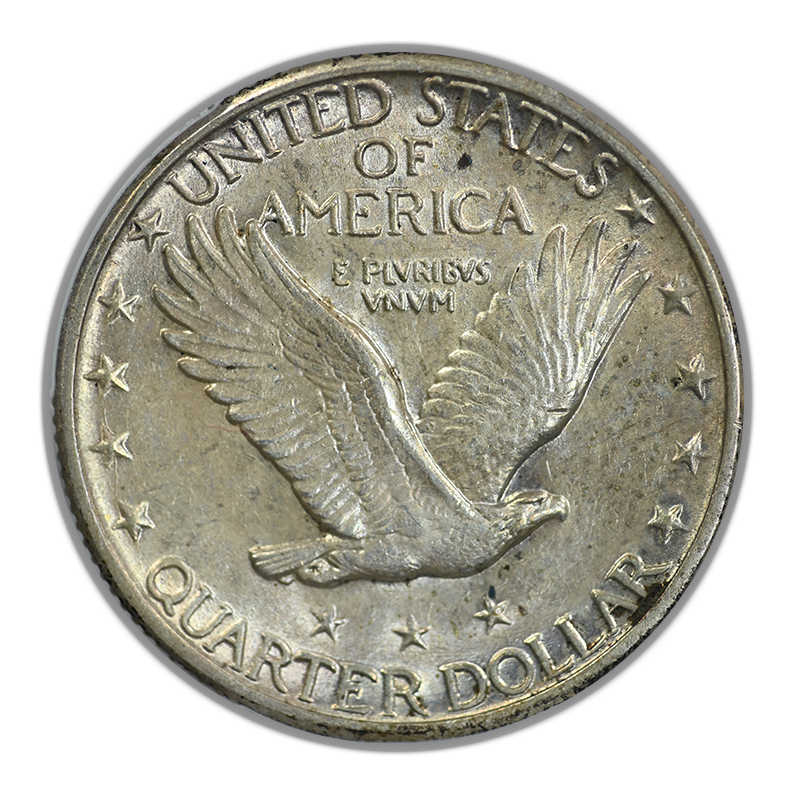 1926 Standing Liberty Quarter 25C PCGS AU58 CAC