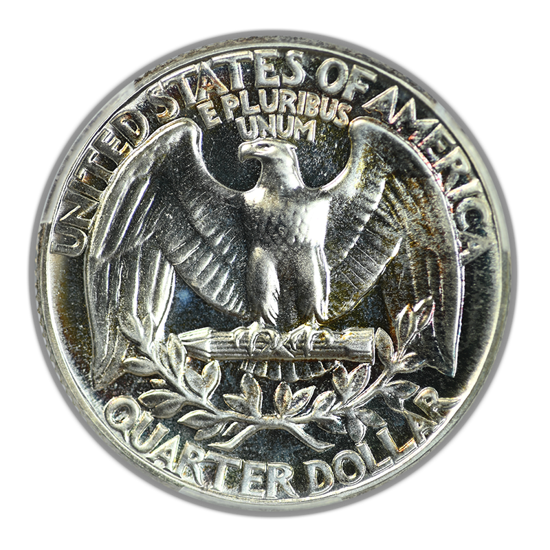 1952 Proof Washington Quarter 25C PCGS PR67 "Superbird" FS-901 - TONED!