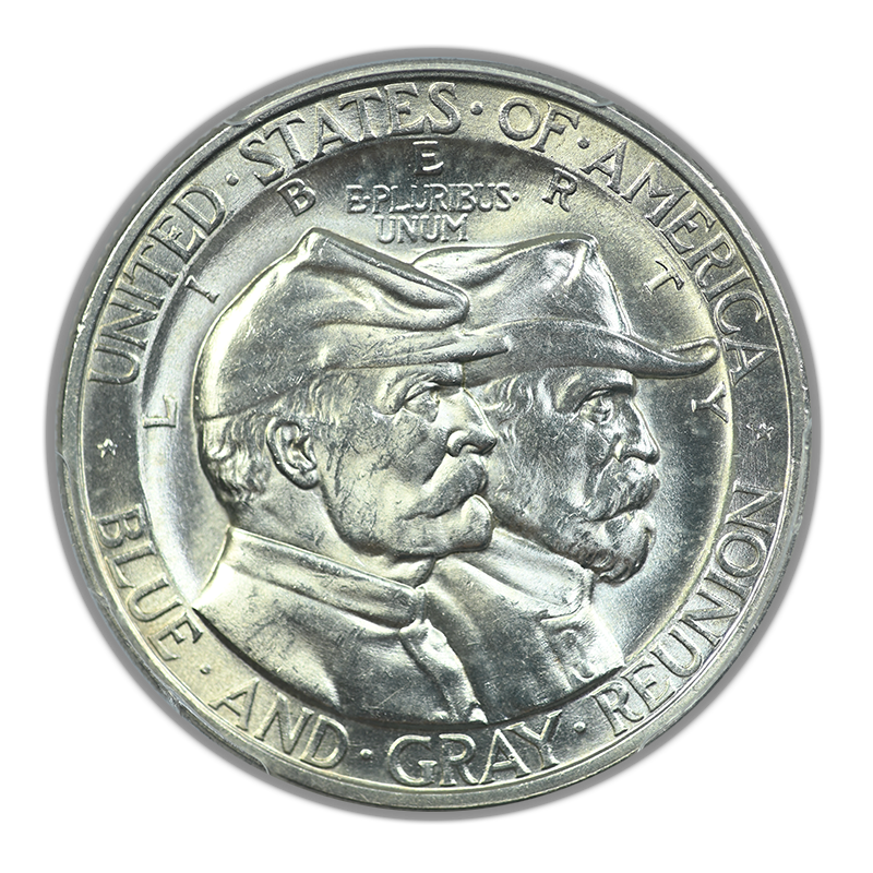 1936 Gettysburg Classic Commemorative Half Dollar 50C PCGS MS64