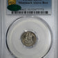 1872-S Liberty Seated Half Dime H10C PCGS AU55 CAC - Mintmark Above Bow