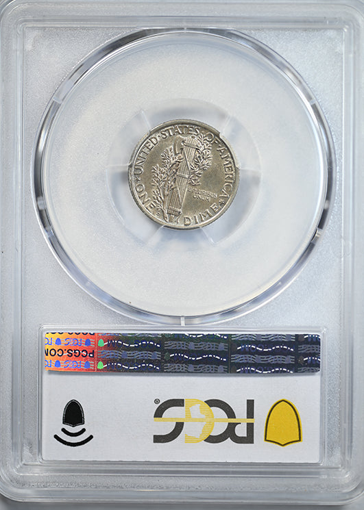 1926-D Mercury Dime 10C PCGS MS64FB - Full Bands