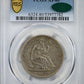 1868-S Liberty Seated Half Dollar 50C PCGS XF40 CAC
