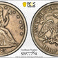 1875-S Liberty Seated Half Dollar 50C PCGS VF35