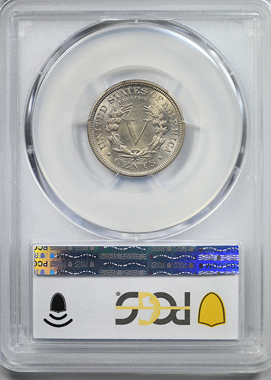 1910 Liberty V-Nickel 5C PCGS MS63