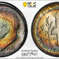 1946-S Roosevelt Dime 10C PCGS MS67+FB - Full Bands - TONED!