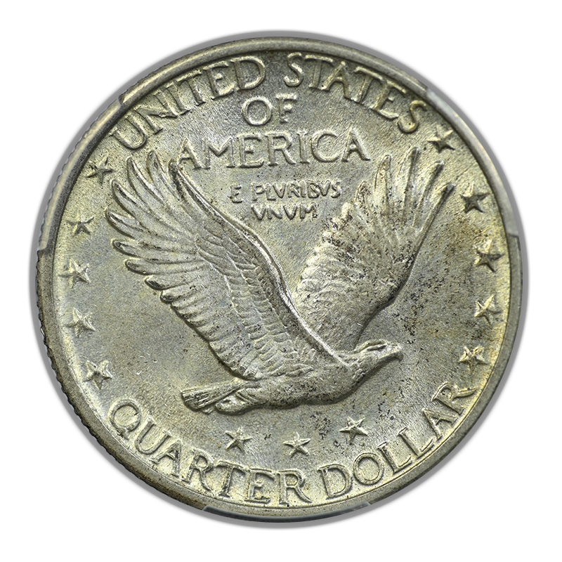 1928 Standing Liberty Quarter 25C PCGS AU58 CAC