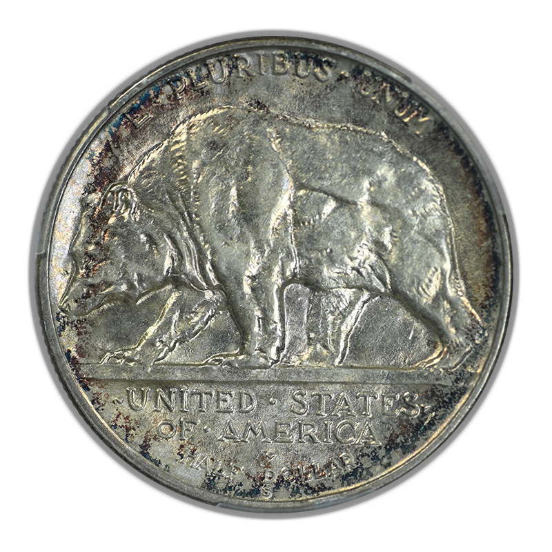 1925-S California Jubilee Classic Commemorative Half Dollar 50C PCGS AU58