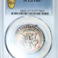1969-S Proof Kennedy Half Dollar 50C PCGS PR67 - RAINBOW TONED!