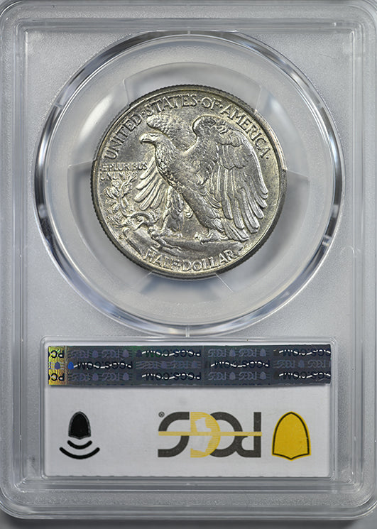 1917-S Walking Liberty Half Dollar 50C PCGS MS61 - Reverse